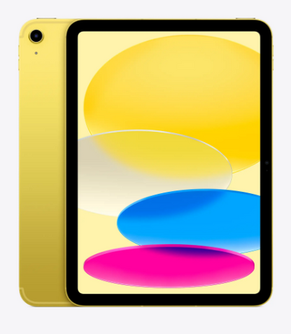 Apple IPad 10th Gen Wi-Fi+ Cellular 64gb yellow unlocked